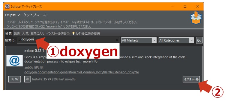 ecloxの検索方法